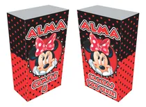 Comprar Bolsitas Golosineras Personalizadas Minnie Roja X10