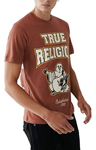 True Camiseta Buddha 2002 Para Hombre, Sequoia, Small Us