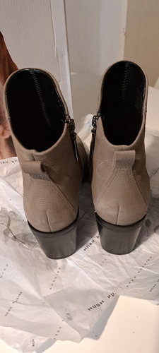 Botas Hush Puppies Canby Mujer Talle 37 . Cuero . Rebajadas (Usado)