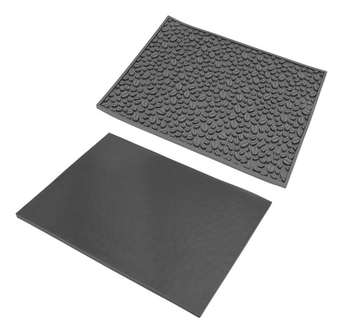 Alfombrilla Antideslizante Gris Para Bar De Escritorio Con D