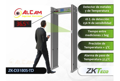 Arco Detector De Metales De 18 Zonas 