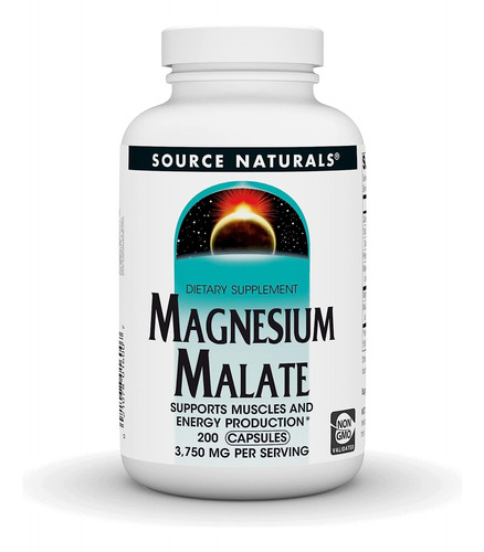 Magnesio Malato X 200 Cápsulas - Unidad a $118900