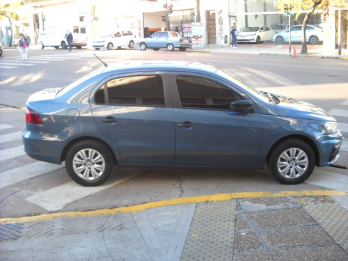 Imagen 3 de 15 de Volkswagen Voyage 1,6 Trendline 101 Cv Gnc 2016 Azul
