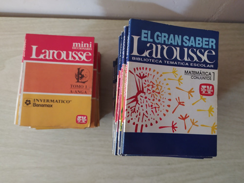 El Gran Saber Larousse Y Diccionario Invermatico Banamex 