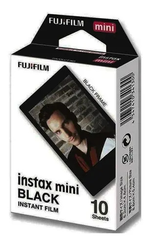 Filme Instax Mini Black Fujifilm - 10 Fotos