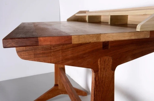 Escritorio Raf Madera De Encino O Tzalam Nanous Workshop