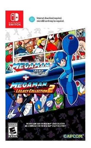 Mega Man Legacy Collection 1 + 2 Nintendo Switch Vdgmrs