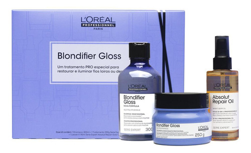 Kit L'oréal Pro Blondifier - Sh E Másc E Óleo