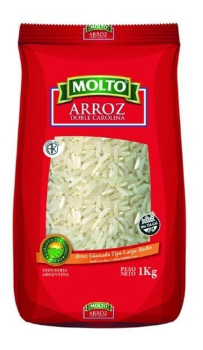 Arroz Molto Doble 1 Kilo X 7 Unidades