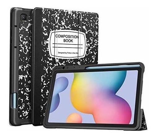 Funda Samsung Galaxy Tab S6 Lite Diseño Libreta Cubierta Tpu