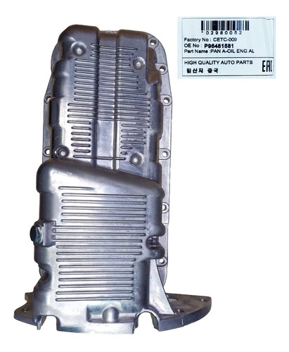 Carter Motor Aluminio Optra Desing 2007 2008 2009 2010 Orig