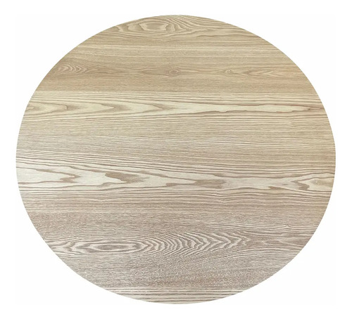 Mesa De Comedor Natural Boho Bali Redonda Fresno Y Pino