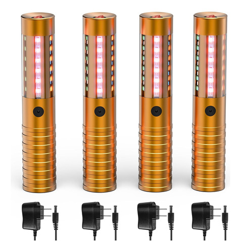 4 Pcs Luz De Palo Estroboscópico Led Botella De Servic...