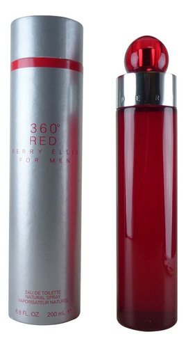 Perfume Perry Ellis 360 Red Edt 200 Ml Para Hombre