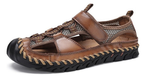 W Sandalias De Dedo Del Pie Cerrado Para Hombre De Buena