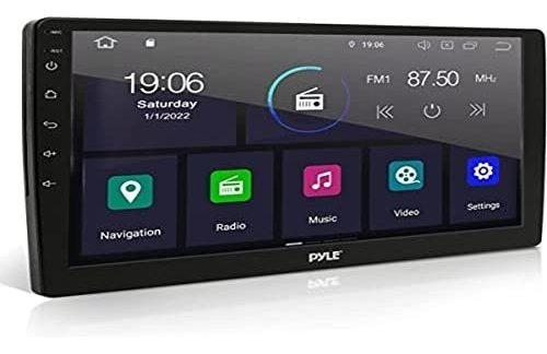Estéreo Auto Pyle 10'' Touch 2 Din Wifi Gps Bt Cast Celular