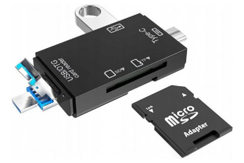 Lector De Memorias Otg Sd /tf /tipo-c /usb 3.0 /micro Usb