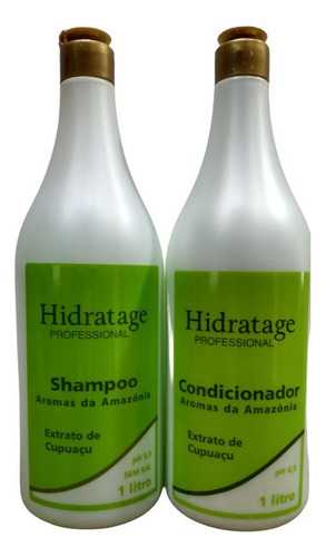  Shampoo & Condicionador Extrato Cupuaçu S/ Sal Hidratage 1 L