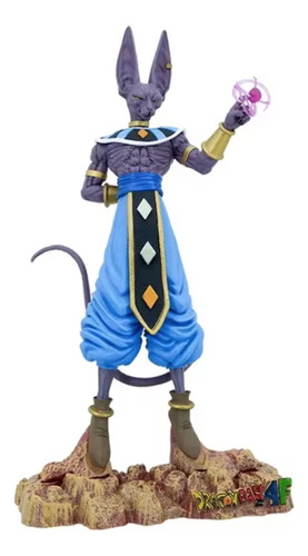 Figura De Accion Beerus Dragon Ball Super No Box 30cm Goku