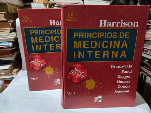 Harrison Principios De Medicina Interna 2 Vol. 15a Edición