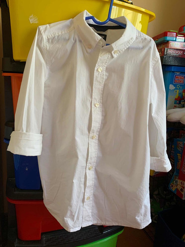 Imagen 1 de 2 de Camisa Manga Larga Talla 12 Oshkosh