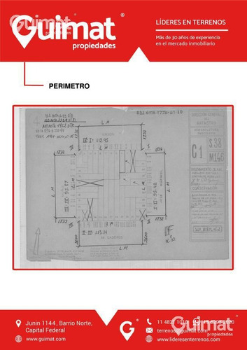 Imagen 11 de 12 de Excelente Incidencia, Lote En Boedo - Lideres En Terrenos - Guimat Propiedades