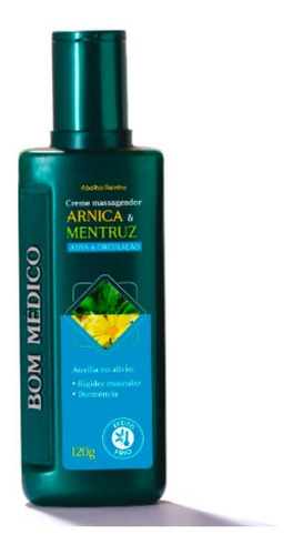 Creme Gel Forte Massagem Arnica E Mentruz Bom Médico - 120g