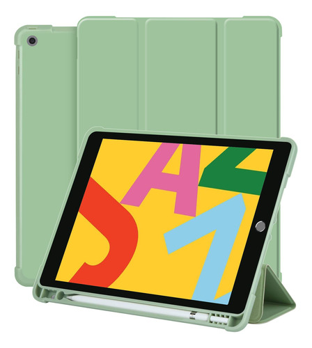 Funda Para iPad Generacion Soporte Lapiz Version Protectora