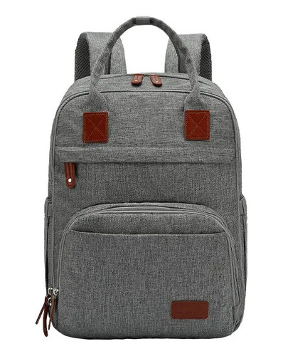 Mochila Maternal Carestino Boston Color Gris
