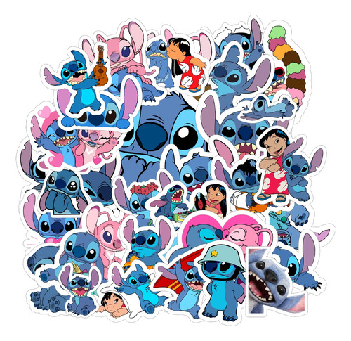 Stickers Stitch Personalizados Lilo Angel Disney Digital Pdf
