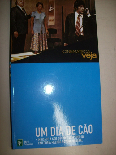 Dvd - Cinemateca Veja - Um Dia De Cão - Com Livro - Nacional