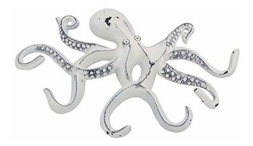 The Metal Magician Swimming Octopus Key Hook Aspecto Antiguo