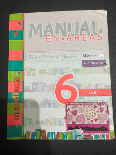 Manual Matematica En Areas 6 Caba Editorialmandioca
