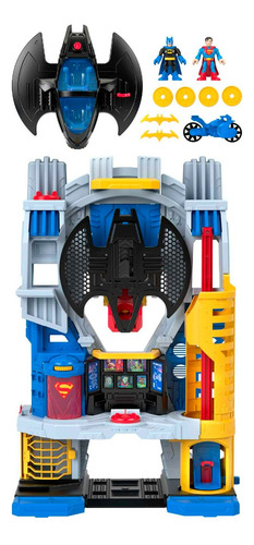 Imaginext Dc Super Friends Set Juego Ultimate Headquarters Multicolor
