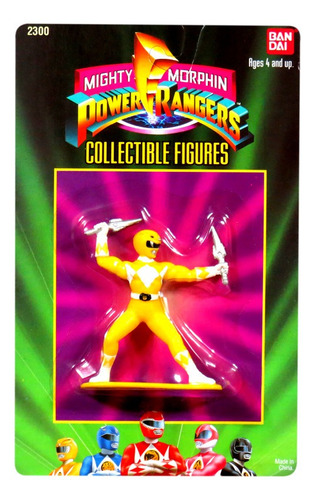Bandai Power Rangers Collectible Figures Yellow Ranger