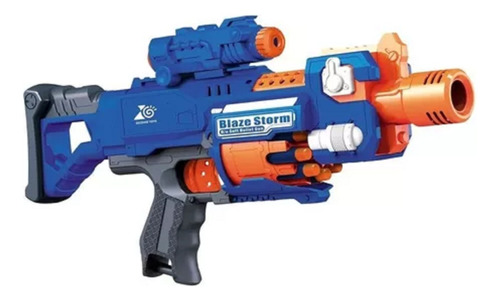 Pistola Juguete Automatic Dardos Blazestorm 20 Pcs Nerf Envi