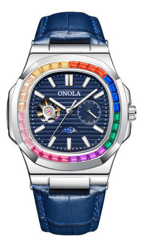 Reloj Mecánico Onola Moon Phase Skeleton