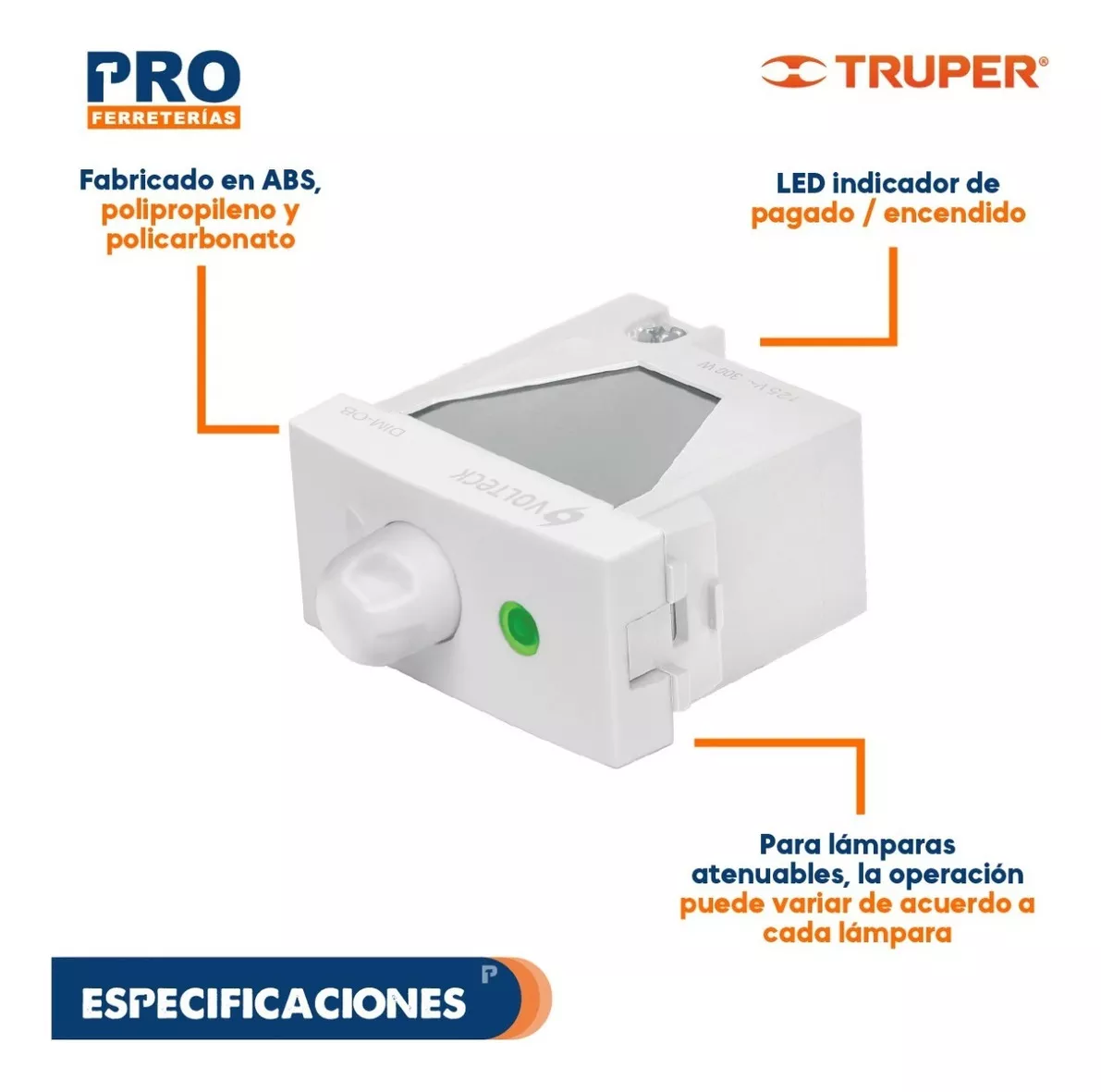 Primera imagen para búsqueda de dimmer para led