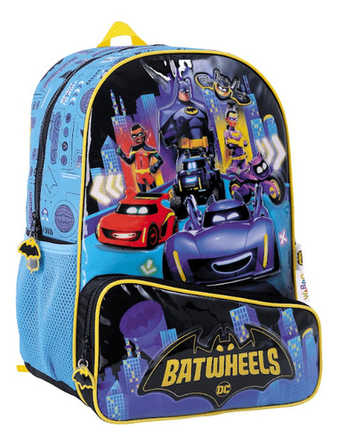 Mochila Espalda Batwheels 16 Multipersonajes 