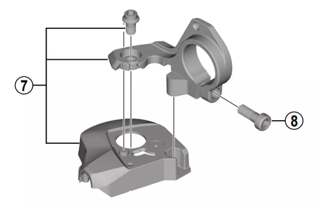 Primeira imagem para pesquisa de tampa do passador shimano