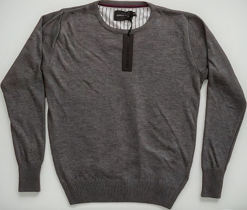 Sweater Escote Redondo Hombre Gael Cero Es Tres