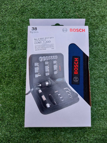 Desarmador De Matraca Reversible Marca Bosch 38pz Como Nuevo