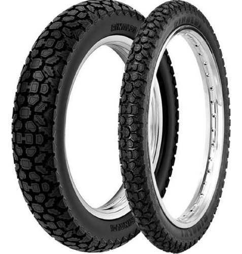 Par Pneu E Câmaras 90/90-18 E 2.75-18 Wh21 Rinaldi Titan Ybr