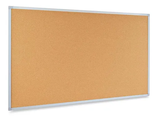 comprar Pizarrón De Corcho Con Marco De Aluminio - 91x61cm - Mead
