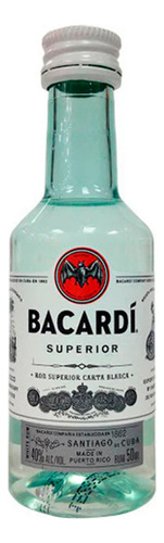 Mini Ron Bacardi 50 Ml 10 Pack (10 Pza)