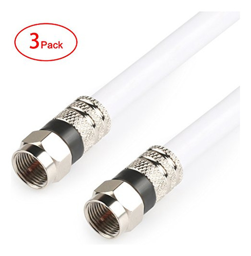 Cable Coaxial Digital 3 Unidade Cl2 Apantallado Cuadruple