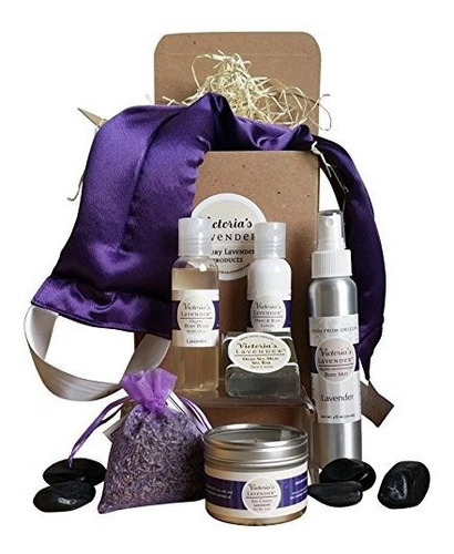 Victoria S Lavanda Lujo Conjunto De Regalo Incluye Horno Mic