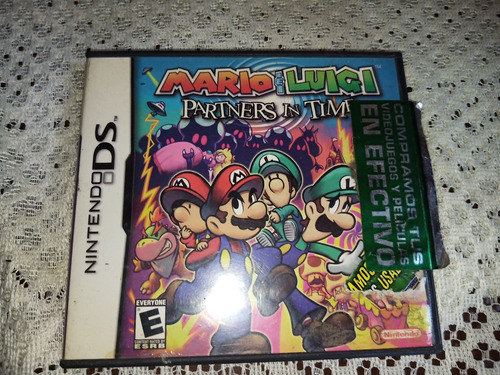 Nintendo Ds Mario Luigi Partners In Time Original *no Manual