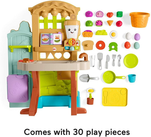 Fisher Price Juego Interactivo 2caras Granja Cocina + Música