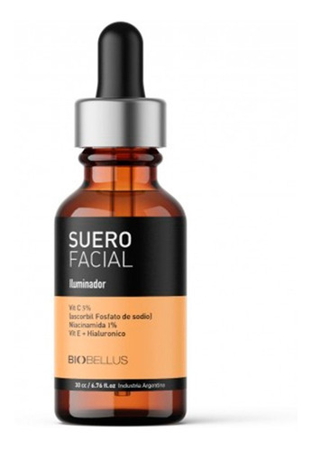 Imagen 4 de 4 de Suero Facial Biobellus Iluminador Vitamina C X30